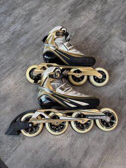 Predám Rollerblade Tempest 100 EU 38.5 / 24.5cm skoro nové - 3