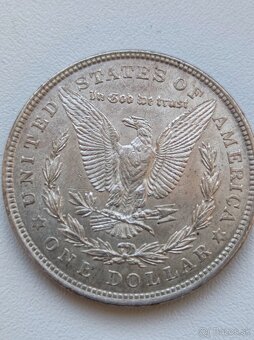 Strieborný Morgan Dollar 1921 - 3