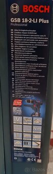 Aku vŕtačka Bosch - 3