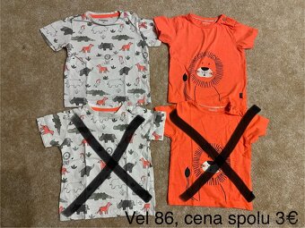 Velky balik oblecenia vel. 86 letne aj jesenne veci - 3