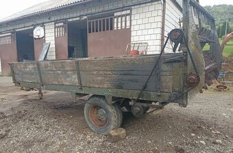 Rozmetadlo maštaľneho hnoja Agromet 3t - 3
