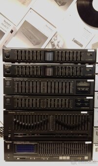 TECHNICS equalizery. Antracit + strieborne. SKUPINA = AE00a - 3