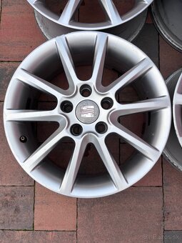 Originálne hliníkové disky Seat R16, 5x112 - 3