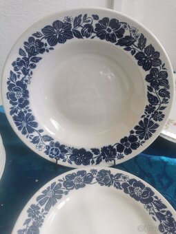Anglický Porcelan, tanierovy set - 3