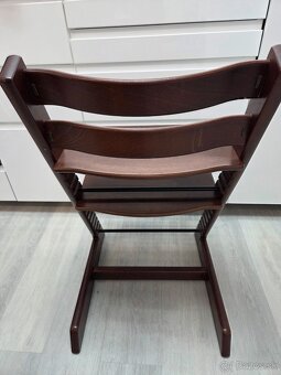 Stokke tripp trapp hnedé drevo - 3