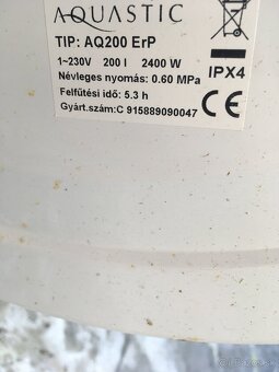 NOVÝ bojler hajdu - 3