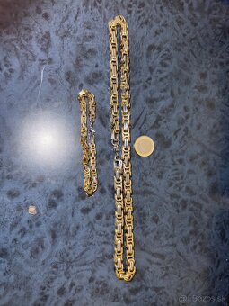 Retiazka a náramok kráľovský vzor - 3