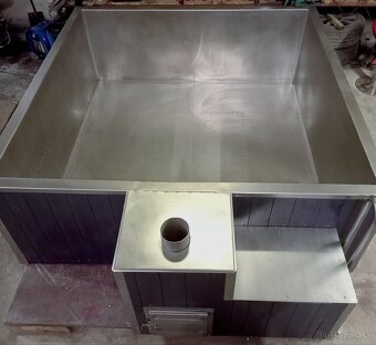Predám nerezový sud kaď bazén - 3