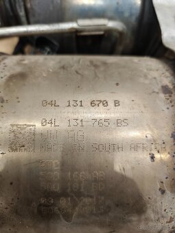 Dpf filter s katalyzátorom škoda octavia - 3