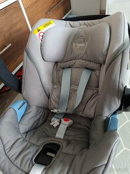 Vajíčko autosedačka Cybex aton 5 so základňou base na isofix - 3