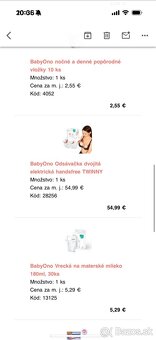Odsávačka dvojitá elektronická BabyOno Twinny - 3