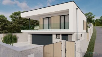 3D vizualizácia fasády domu na mieru - 3