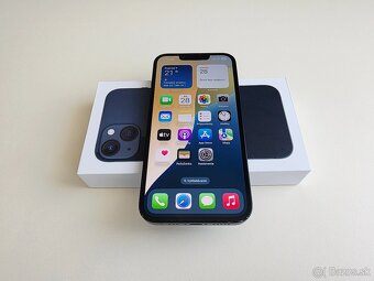 APPLE IPHONE 13 128GB MIDNIGHT,ZDRAVIE BATERKY 100% - 3
