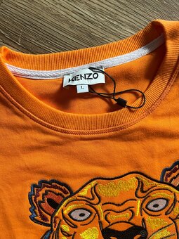 Oranžová mikina Kenzo L - 3