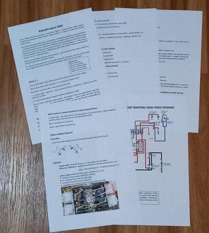 kabeláž traktor Fortschritt RS09 - 3