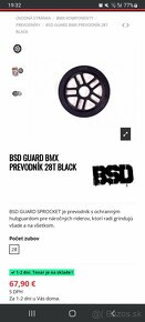 BSD GUARD BMX PREVODNÍK 28T BLACK - 3