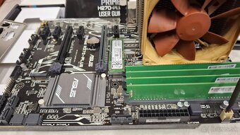 set ASUS PRIME H270-PLUS + i7-6700 + 16GB DDR4 + NVme 256GB - 3