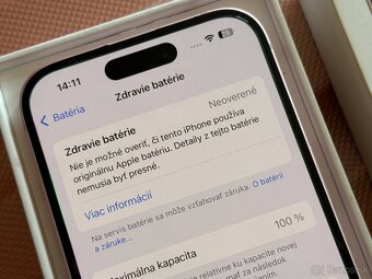 iPhone 15 128GB - 100% baterka - 3