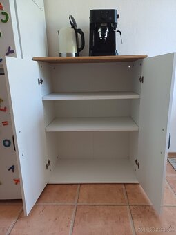 Biela skrinka, príborník IKEA - 3