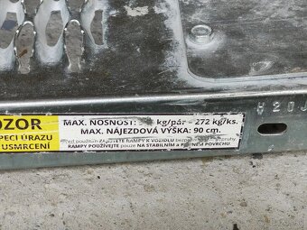 Nájazdové ližiny - pár - 3
