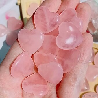 Srdce Ruženín 2 cm/10ks - 3