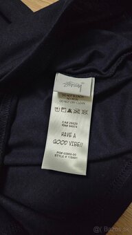 Stüssy Fuzzy Dice Tee navy blue/white - 3