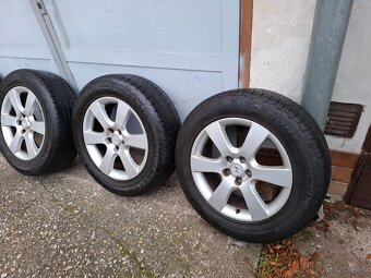 Alu disky 5x114,3 r18 letné pneu 235/60r18 Continental - 3