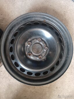 5x112, R15, 4ks plechové disky VW Group - 3