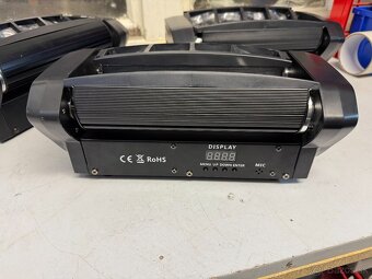 Predám Mini Spider 8x 3 W RGBW, DMX512 - 3
