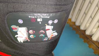 Atosedačka Kinderkraft 15-36kg s ISOFIX-om - 3