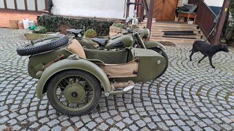MV 750 vojenský motocykl K750 - 3