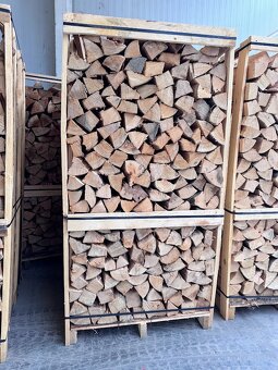 Palivové drevo BUK – 33 cm, klietky 1,8 m³, skladom, zľava p - 3