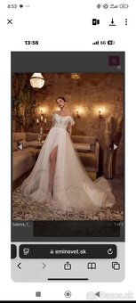 Svadobné šaty vel. 40 - 3