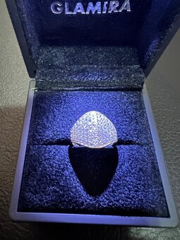 Zlatý dámsky prsteň - prstene - 3