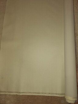 Nepremokavá látka farba ecru - 5m - 3