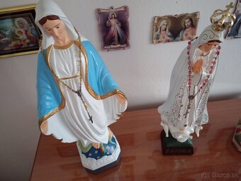 Sochy, keramika, socha svätých, Fatima - 3