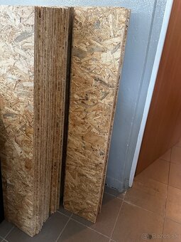 OSB dosky narezane na 127x24,5x1,5 cm - 3