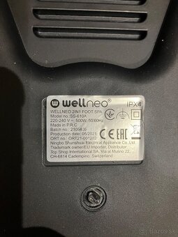 Masážny prístroj na nohy Wellneo 2in1 foot spa - 3