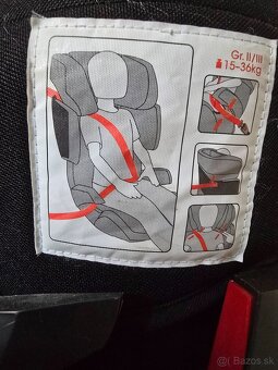 Detská autosedačka Cybex so systémom Isofix - 3