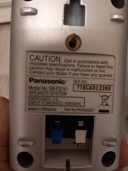 predam domace kino panasonic sa-ht 540 5.1 - 3