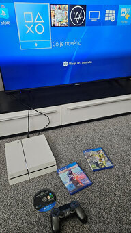 Sony Playstation 4 500GB + joypad a hry - 3