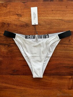 Biele plavky Calvin Klein - 3