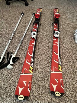 Lyže / Lyžiarky + palice - 3