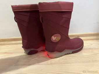 Detské blikajúce gumáky ( veľkosť 26/27 ) - 3