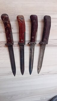 4 bodaky vz. 58 každý iný typ - 3