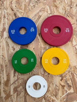 Set frakčných kotúčov 0,5 - 2,5kg - 3