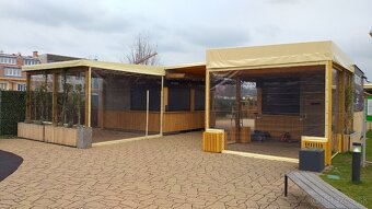 Opláštenie na pergoly, altány, garážové státie. - 3