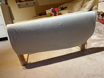 Drevena zabrana na postel, vyska 40cm, dlzka 67cm - 3