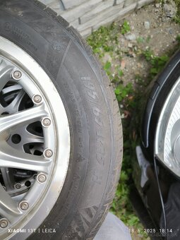 Predávam kolesá + gumy R15 195/65 91H - 3