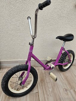 Používané detské odrážadlá, bicykle a kolobežka - 3
